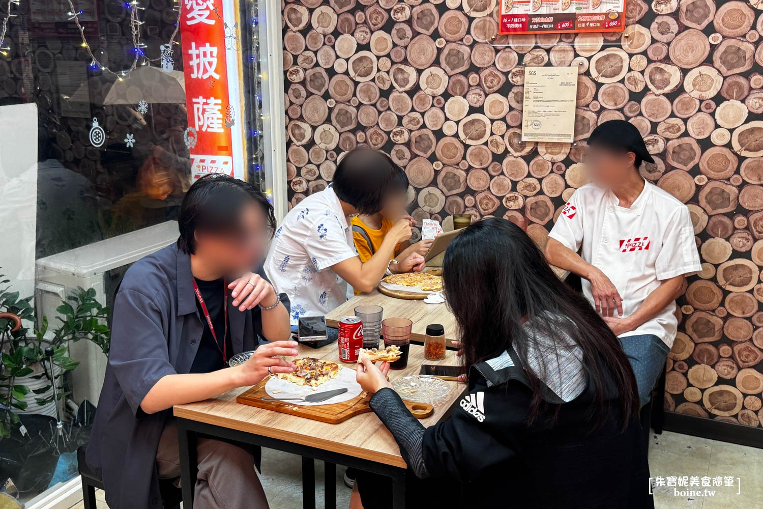 士林美食｜愛披薩ipizza．九宮格專治選擇障礙．餅皮好脆劍潭站走路就到 @朱寶妮美食隨筆