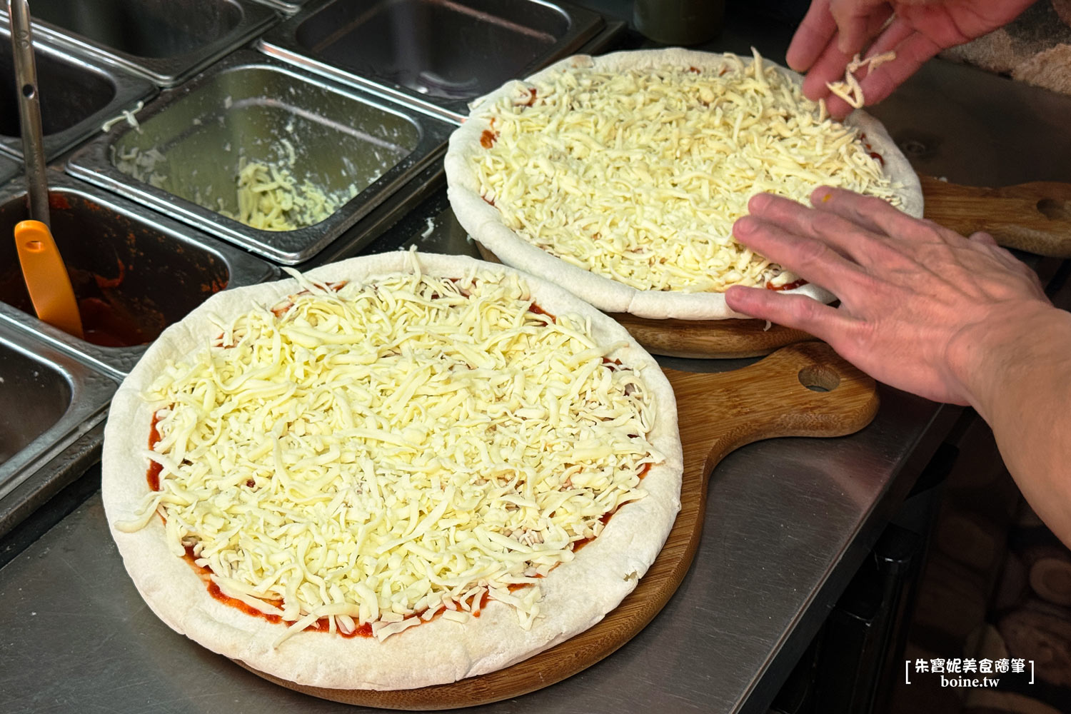 士林美食｜愛披薩ipizza．九宮格專治選擇障礙．餅皮好脆劍潭站走路就到 @朱寶妮美食隨筆