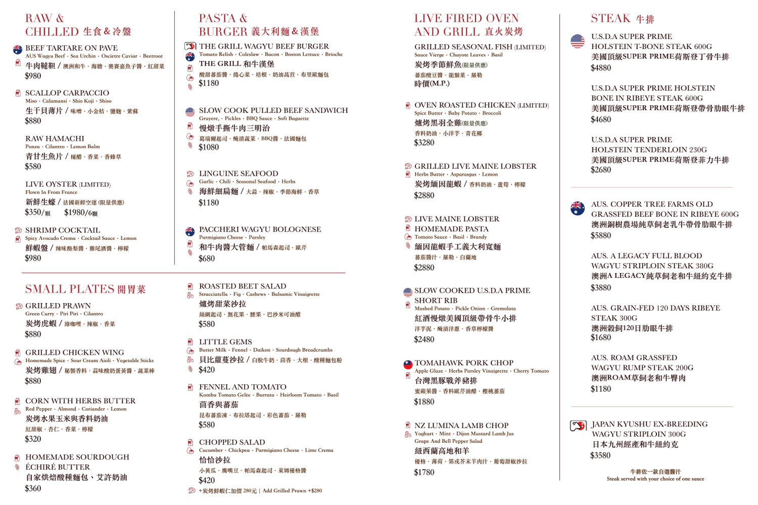 大巨蛋美食|The Grill by A CUT.承襲米其林一星的直火美味.副牌首店新開幕 @朱寶妮美食隨筆 大巨蛋美食|The Grill by A CUT.承襲米其林一星的直火美味.副牌首店新開幕 @朱寶妮美食隨筆