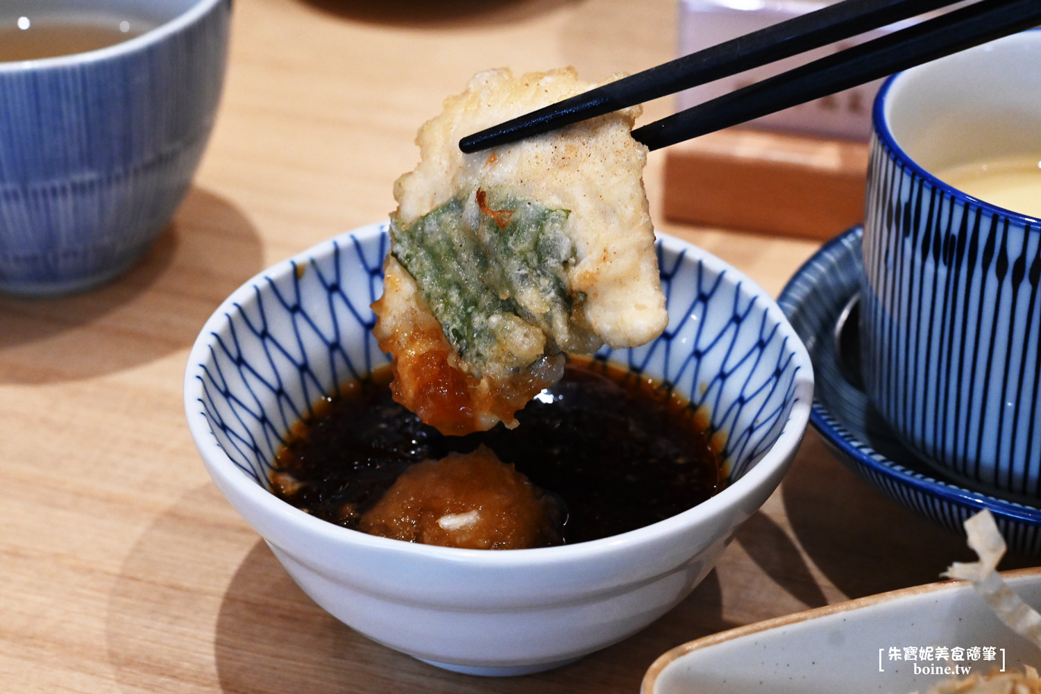台北大巨蛋美食推薦｜金子半之助天婦羅專賣．日本海外首店．職人現炸美味 @朱寶妮美食隨筆